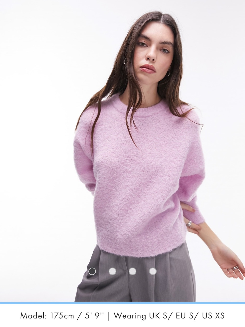 Lilac Crewneck Sweater